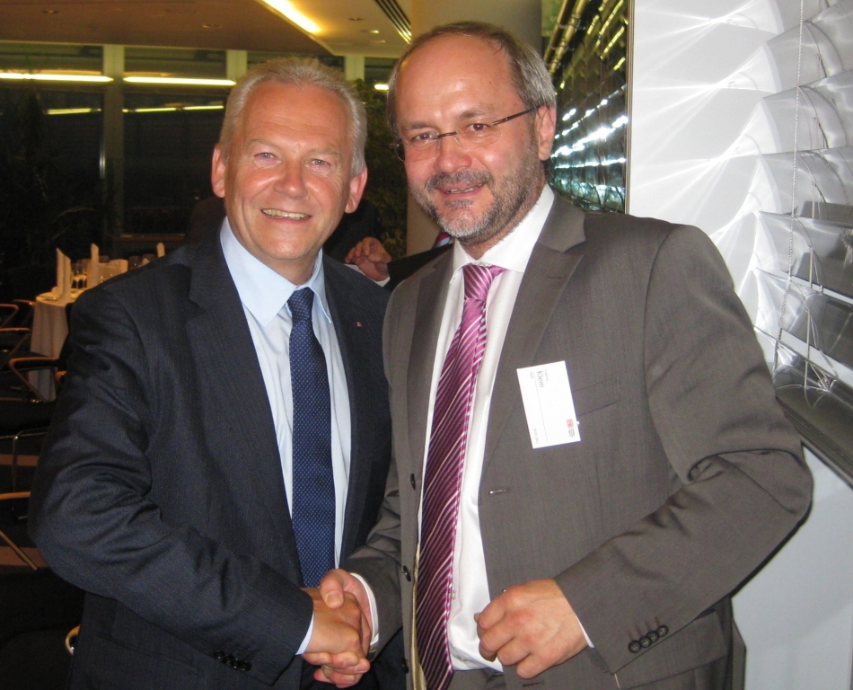 Treffen mit Bahn-Chef Grube Treffen mit Bahn-Chef Grube